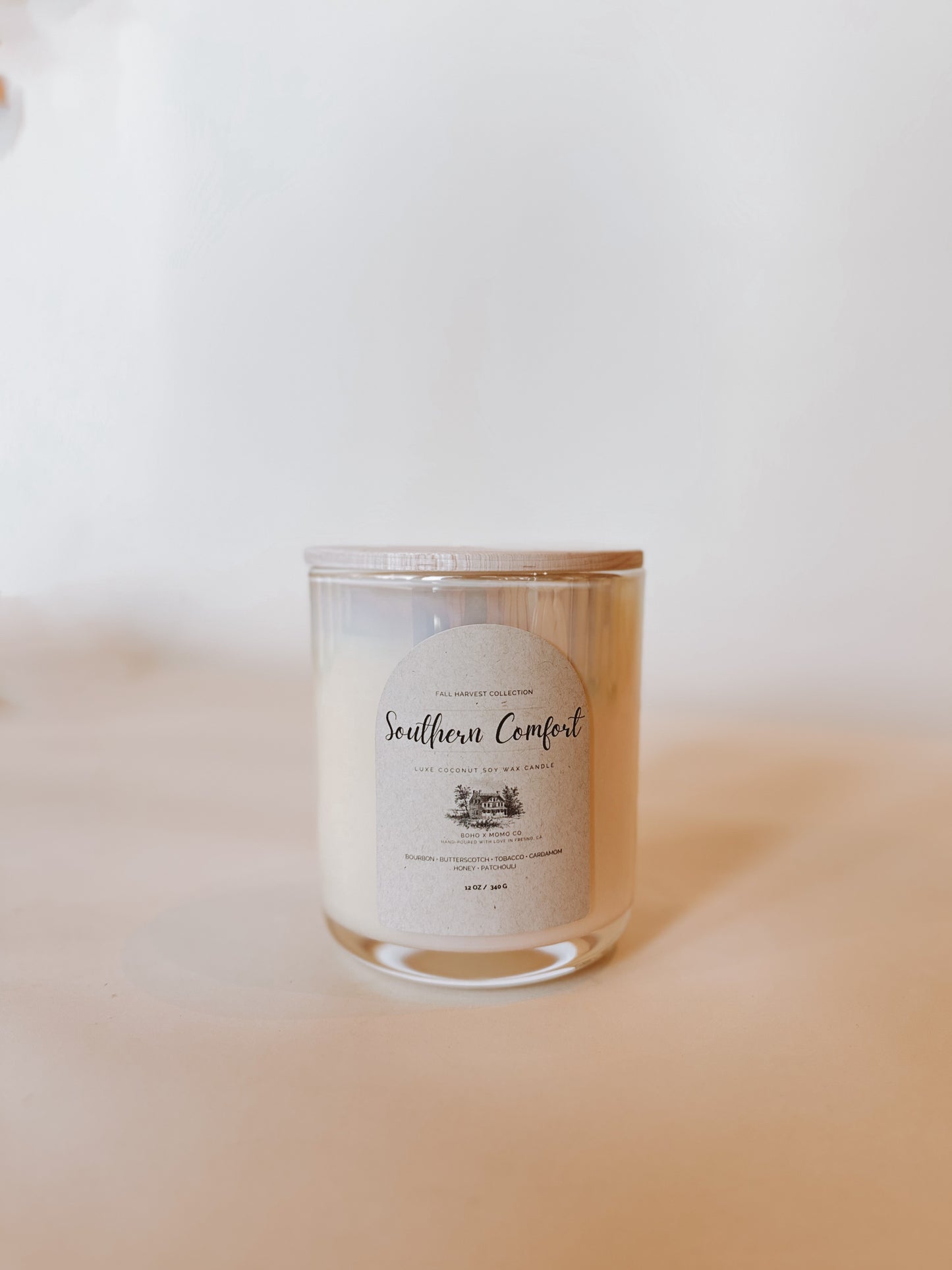 Luxury Coconut Soy Candle - Southern Comfort